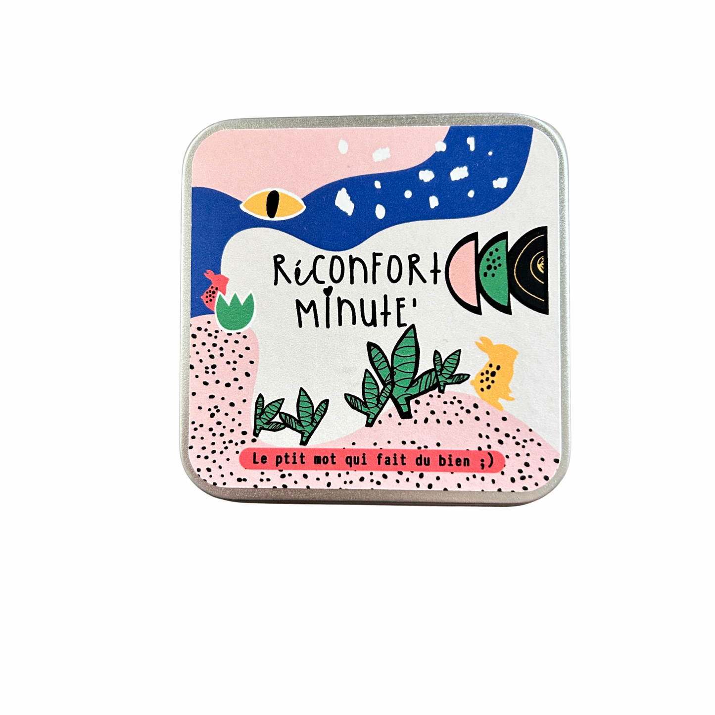 Boîte de réconfort minute " je t’aime " Papier clémentine