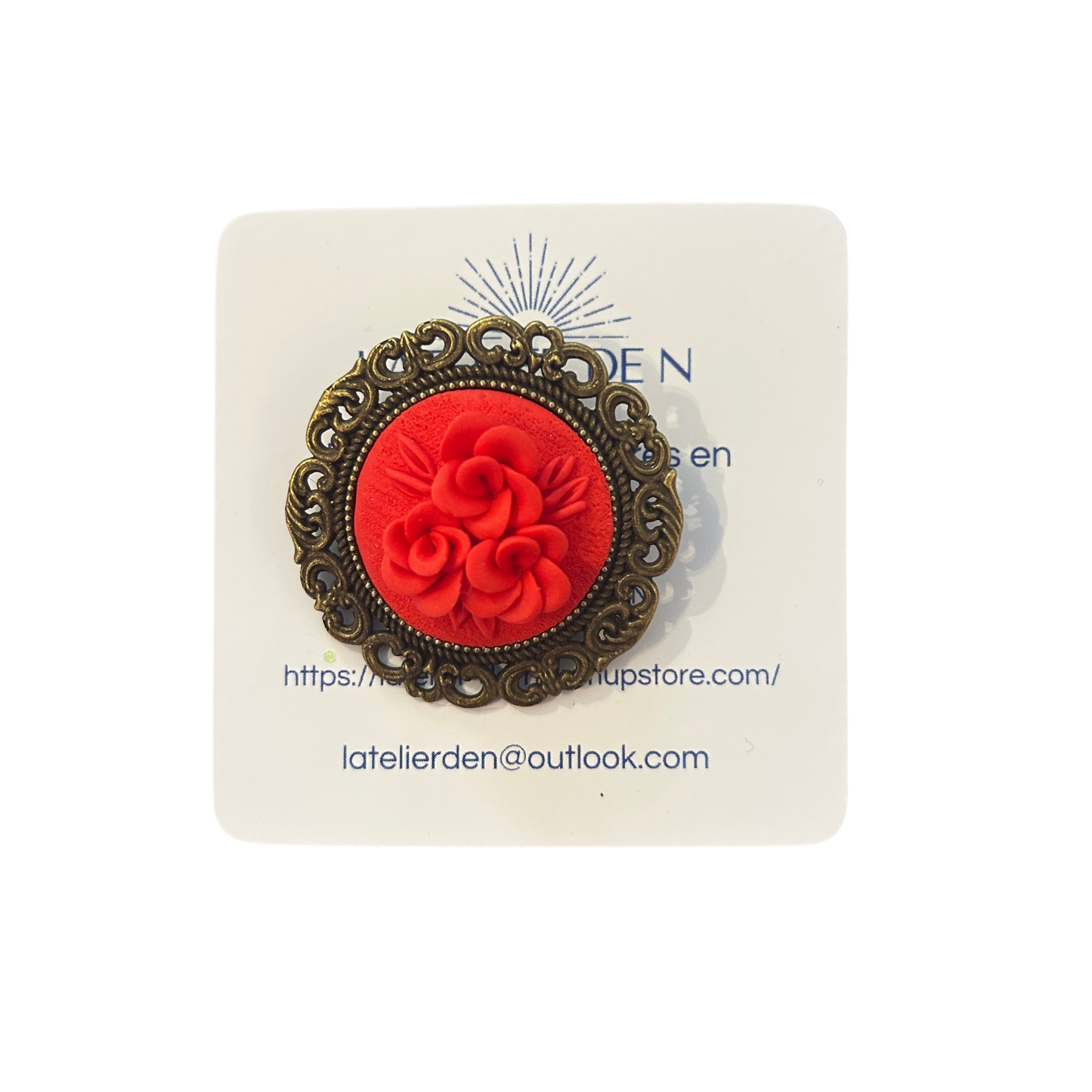 Broche Victorine - L’atelier de N