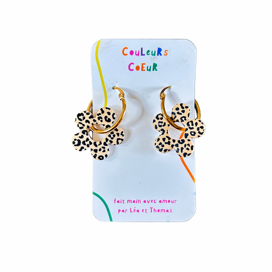 Boucles d’oreilles Margarita Couleurs Cœur