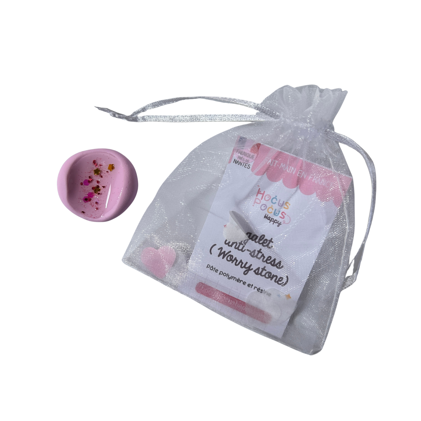 Worry Stone – Galet anti-stress artisanal Hocus Pocus