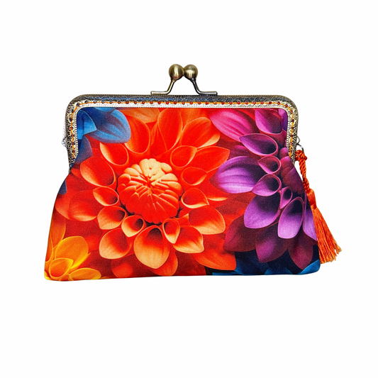 Pochette minaudière - Emma et le lapin blanc