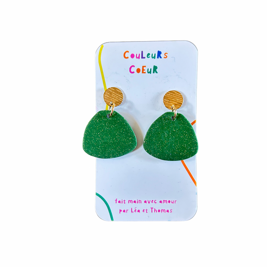 Boucles d’oreilles Cartagena Couleurs cœur