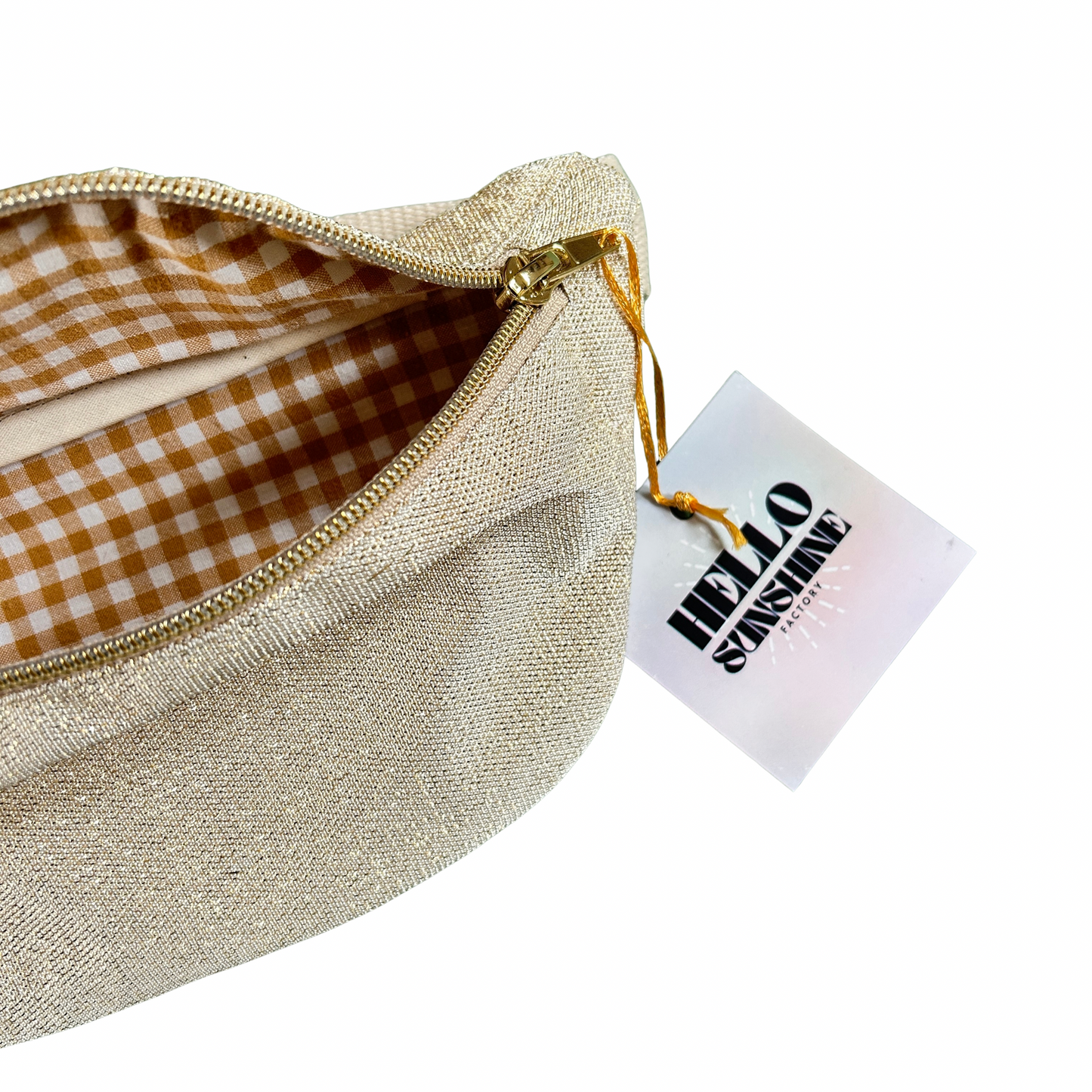 Sac banane à sequins & paillettes Hello sunshine