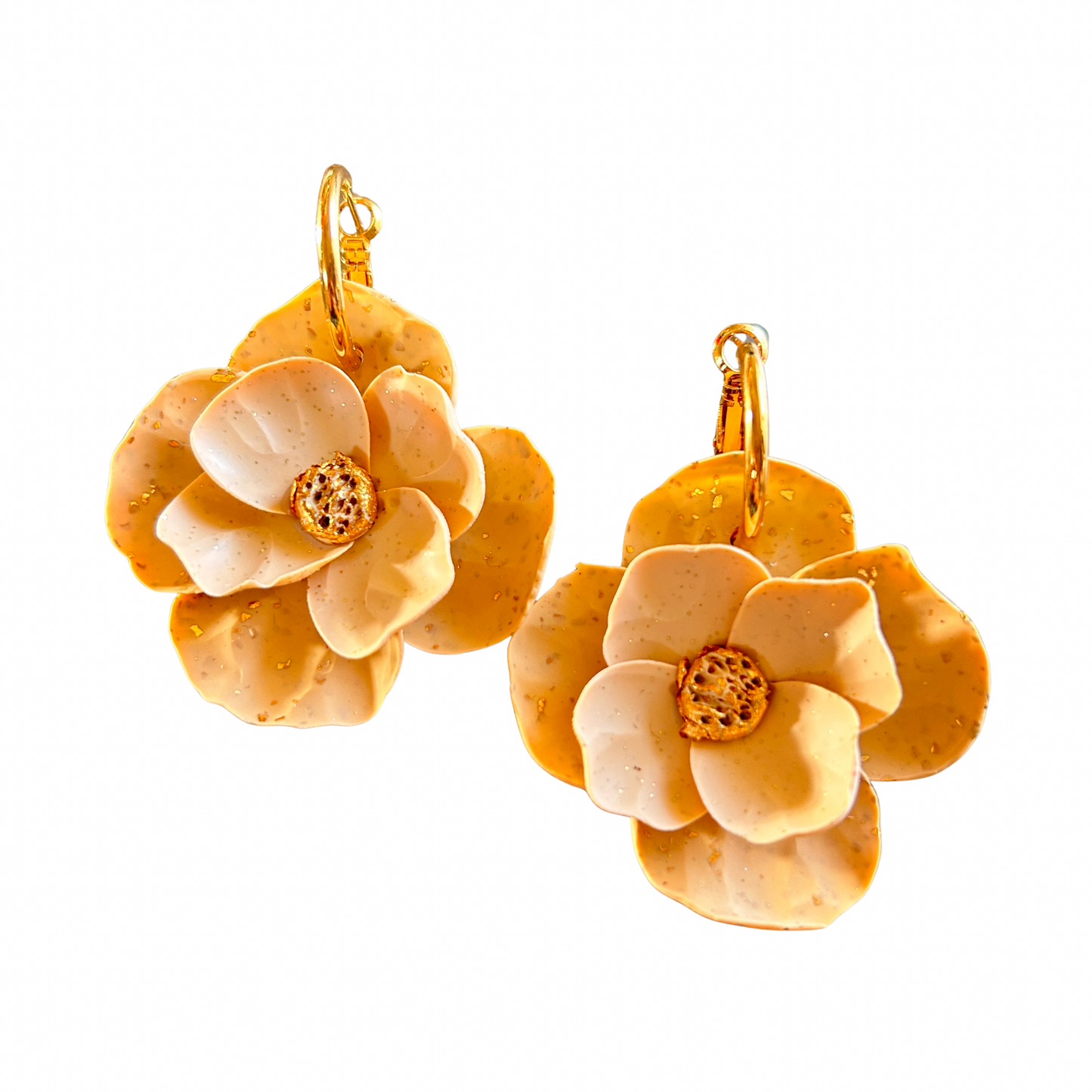 🌺 Boucles d’oreilles Pavot Pistil’art