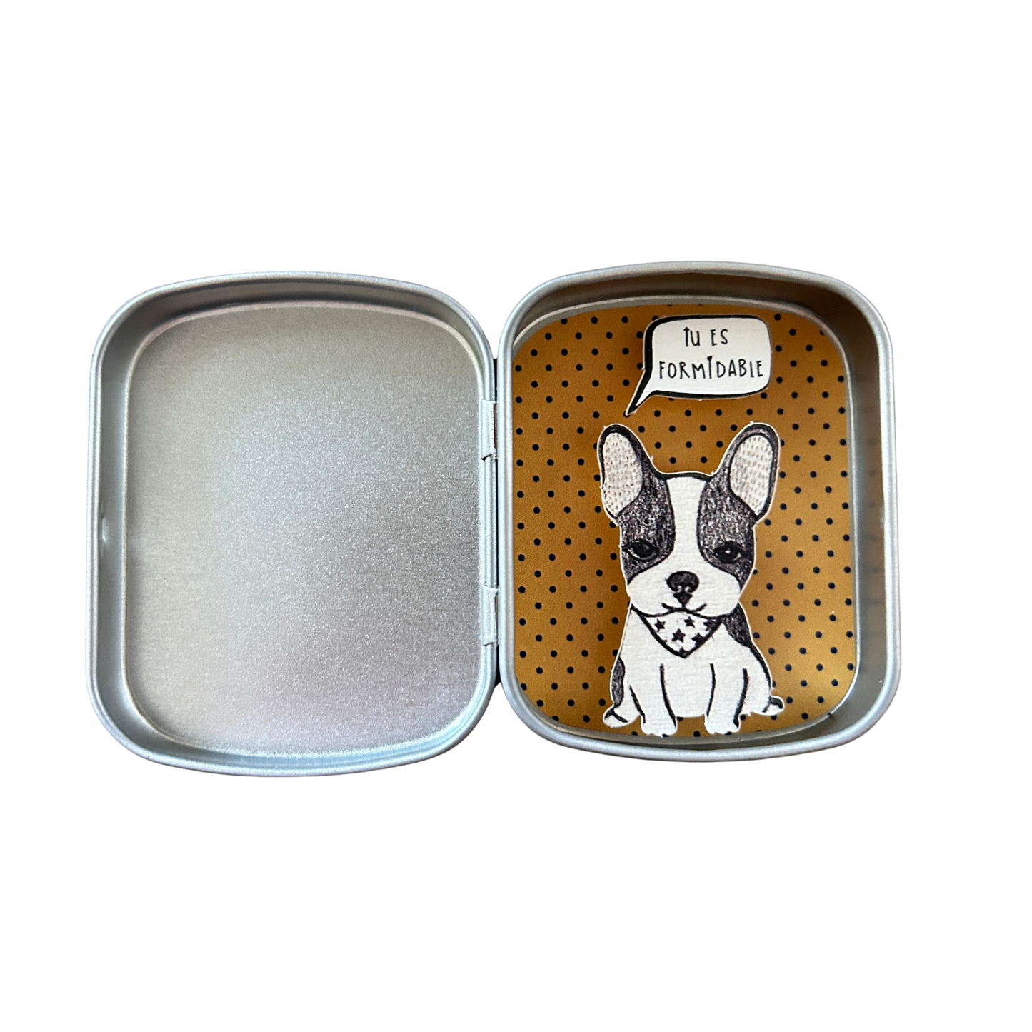 Boîte réconfort minute " tu es formidable " Papier clémentine