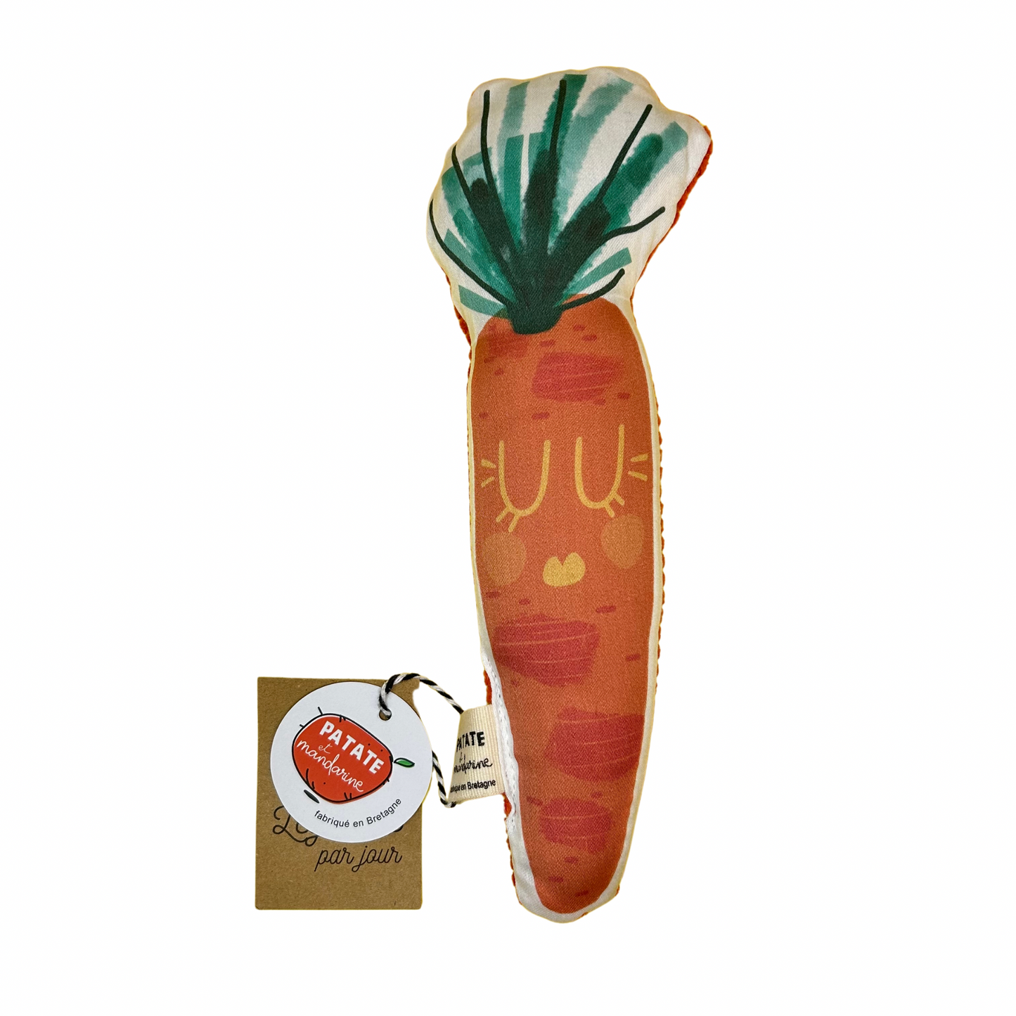 Doudou carotte Patate et Mandarine