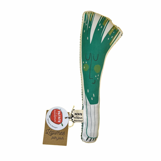 Doudou poireau Patate et Mandarine