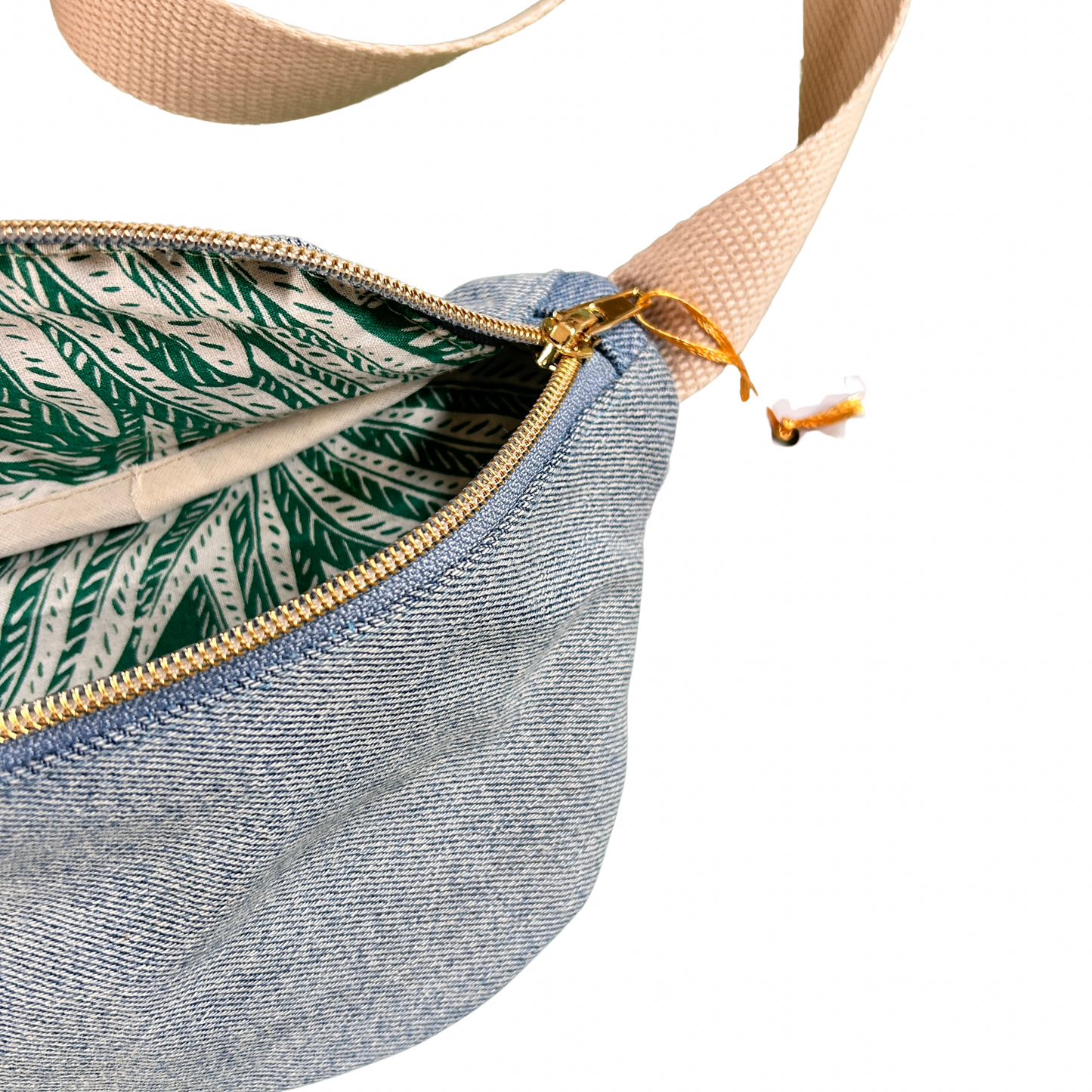 Sac banane en jean Hello sunshine