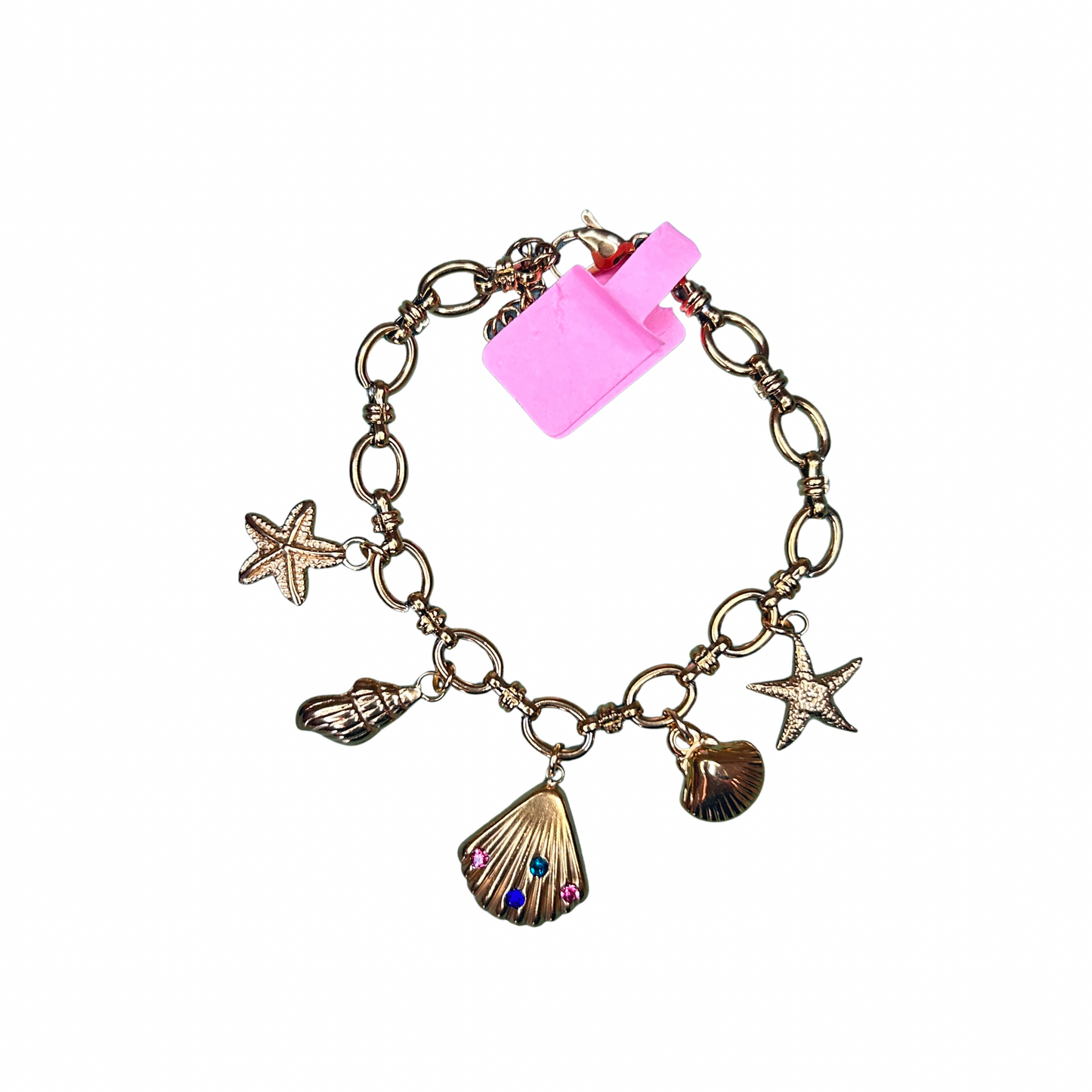 Bracelet charms Lunaria