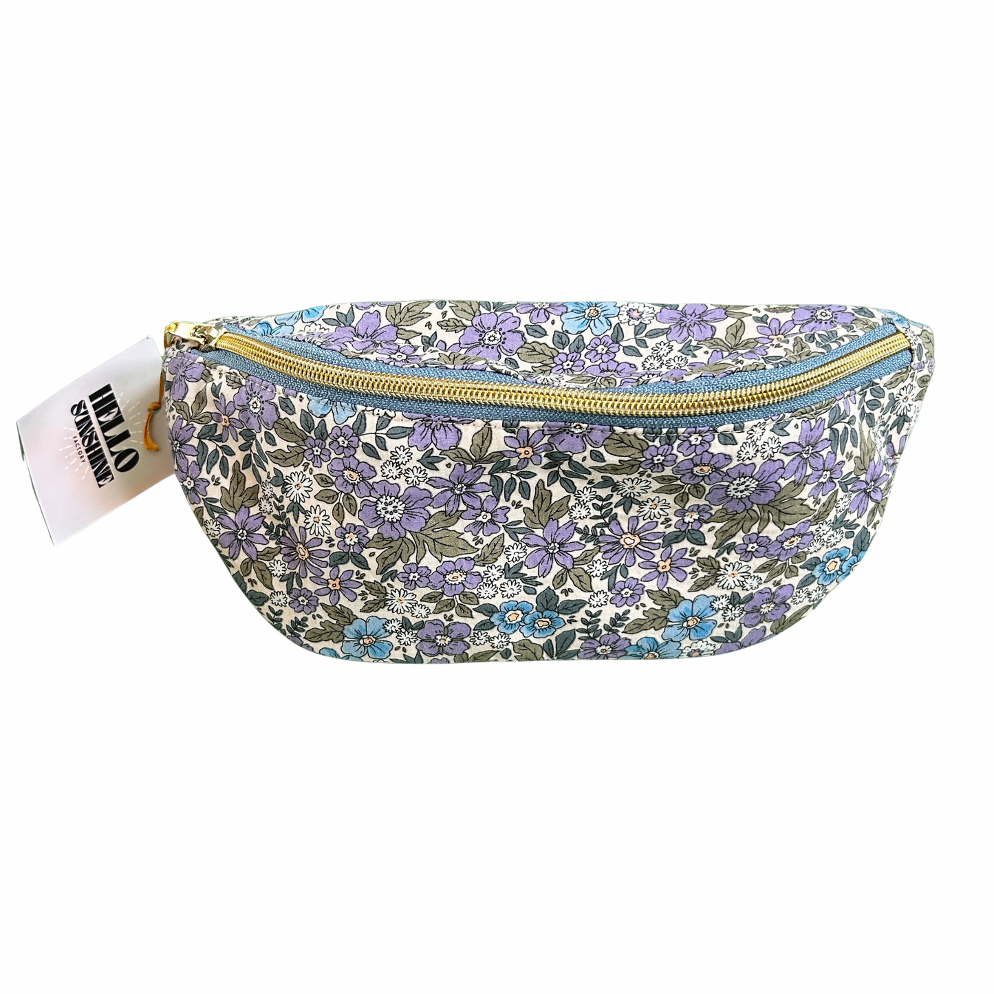 Sac banane imprimés fleurs & Liberty Hello sunshine