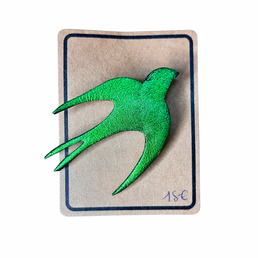 Broche hirondelle Osulis