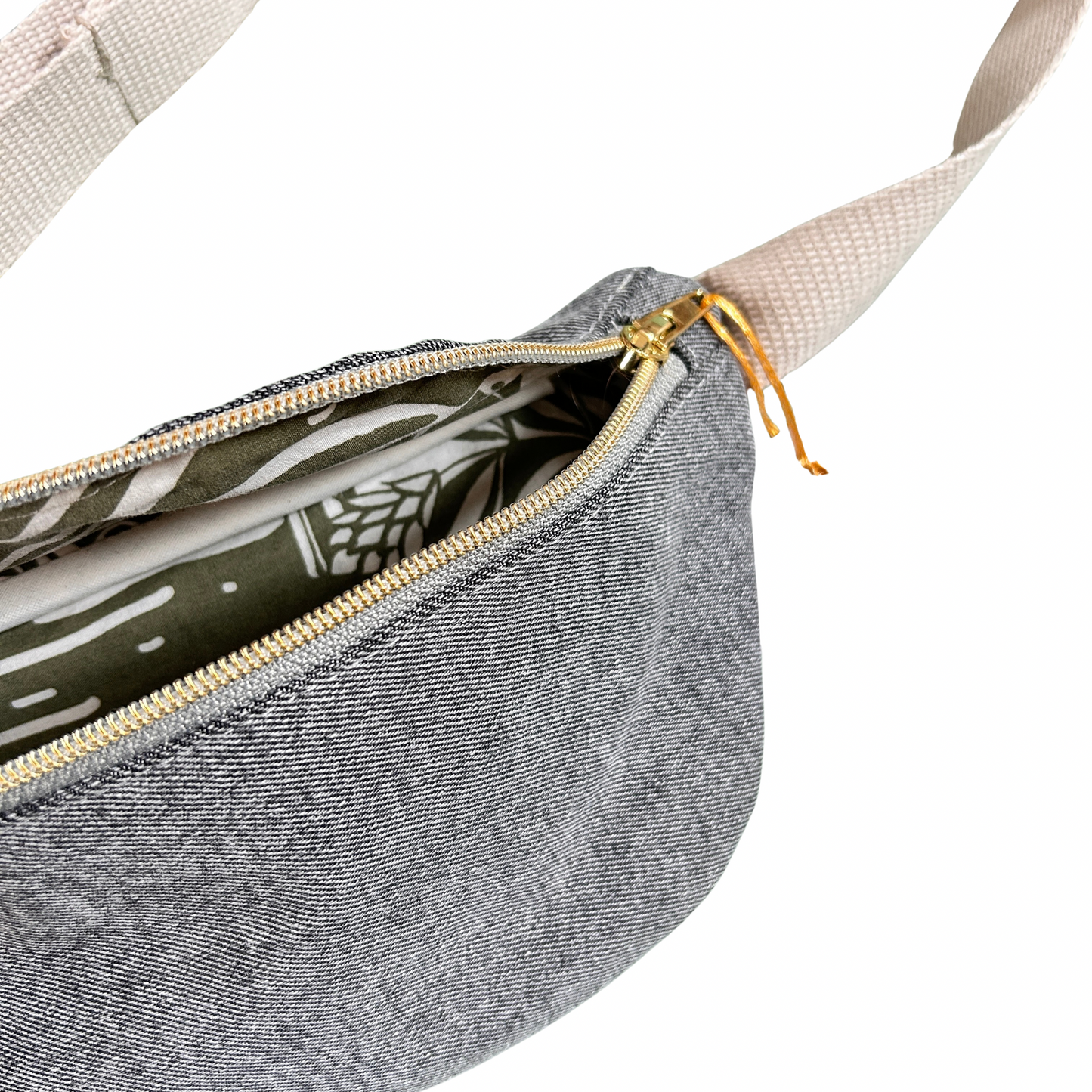 Sac banane en jean Hello sunshine