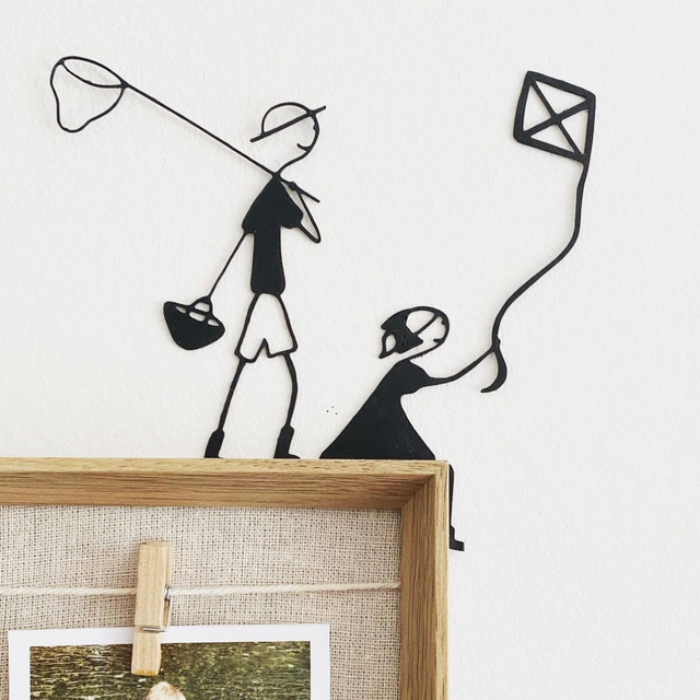 Décoration cerf volant Filomen 3D