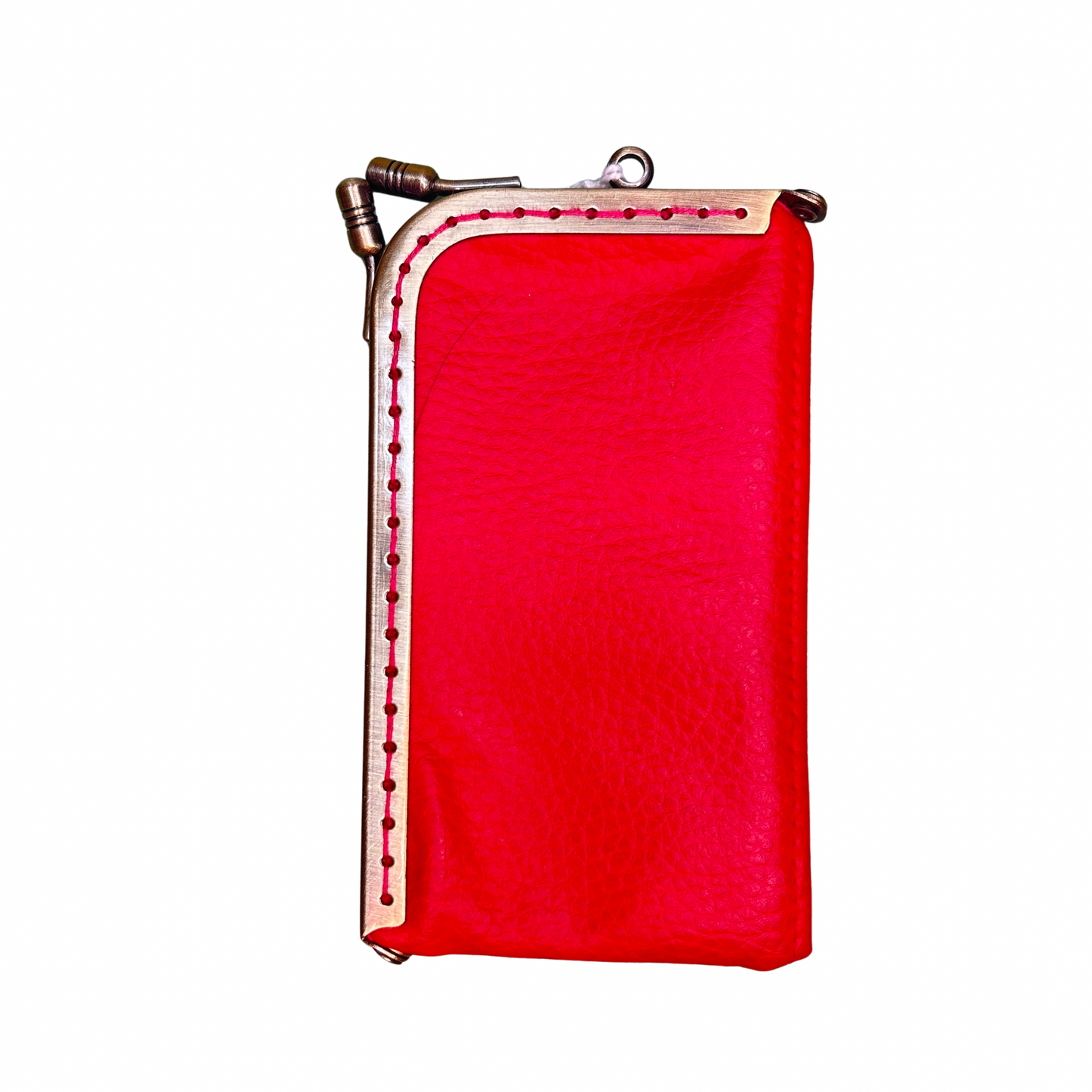 Porte-cartes minaudière - Emma et le lapin blanc