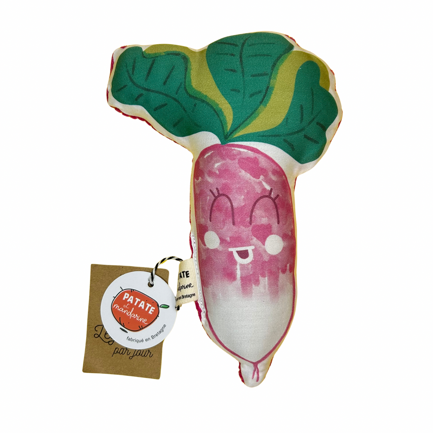 Doudou radis Patate et Mandarine