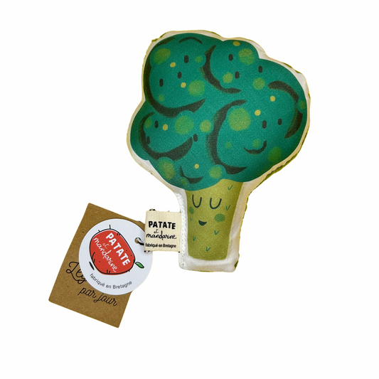 Hochet brocoli Patate et Mandarine