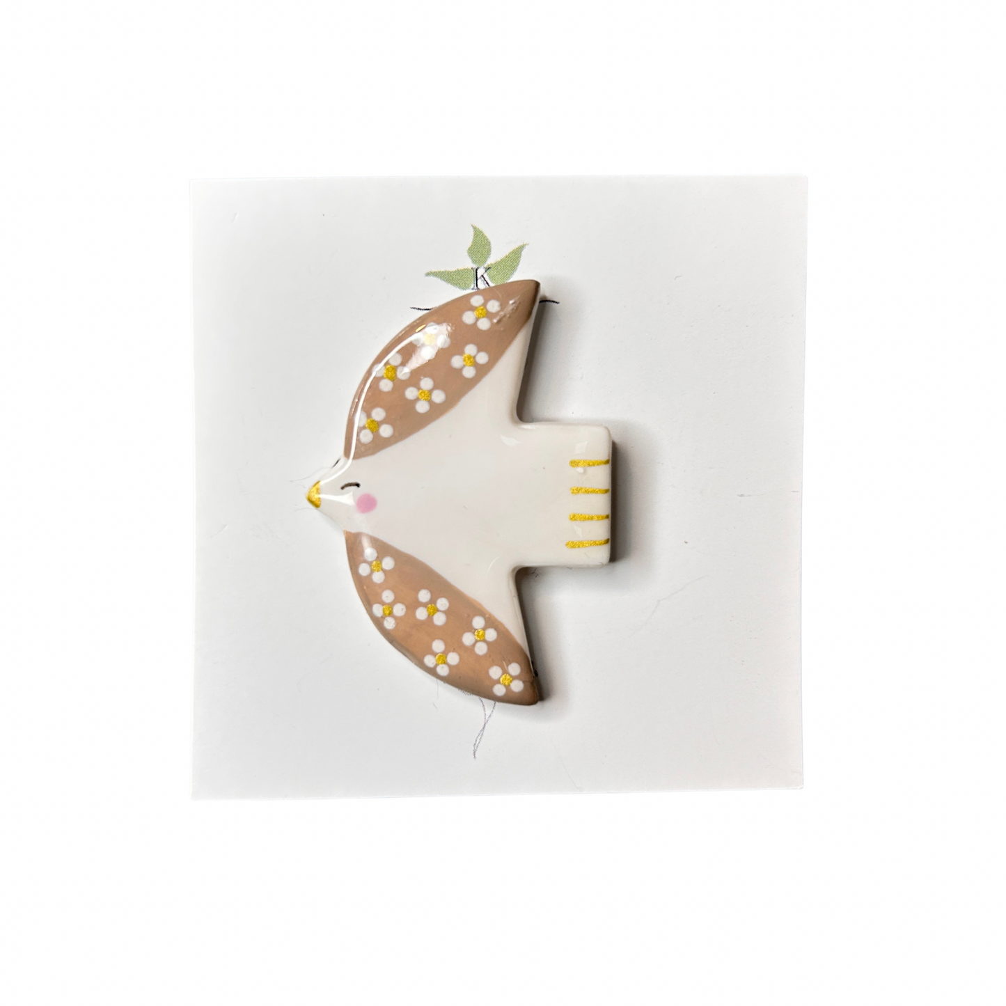 Broche oiseau Kcrea