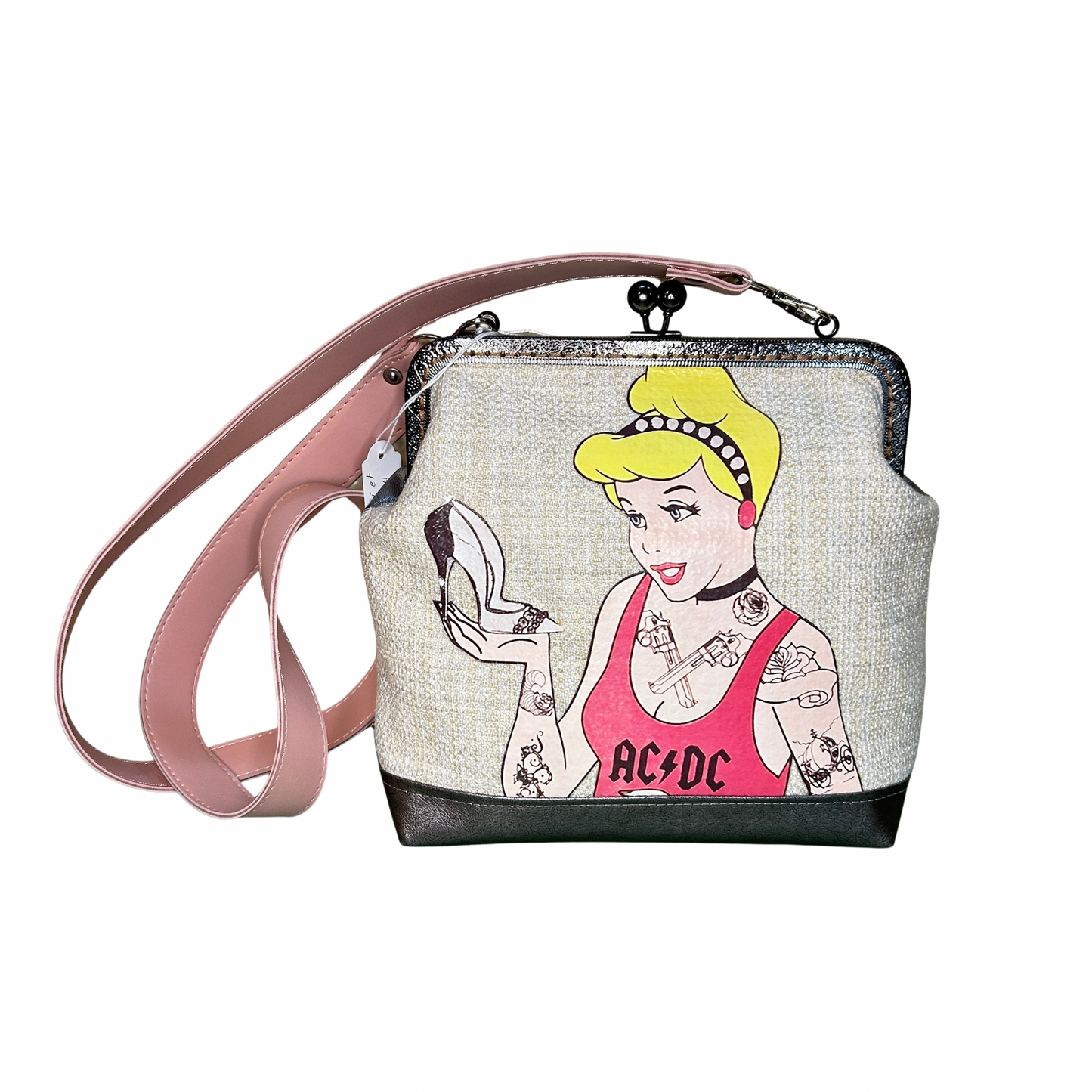 Sac minaudière Cendrillon - Emma et le lapin blanc