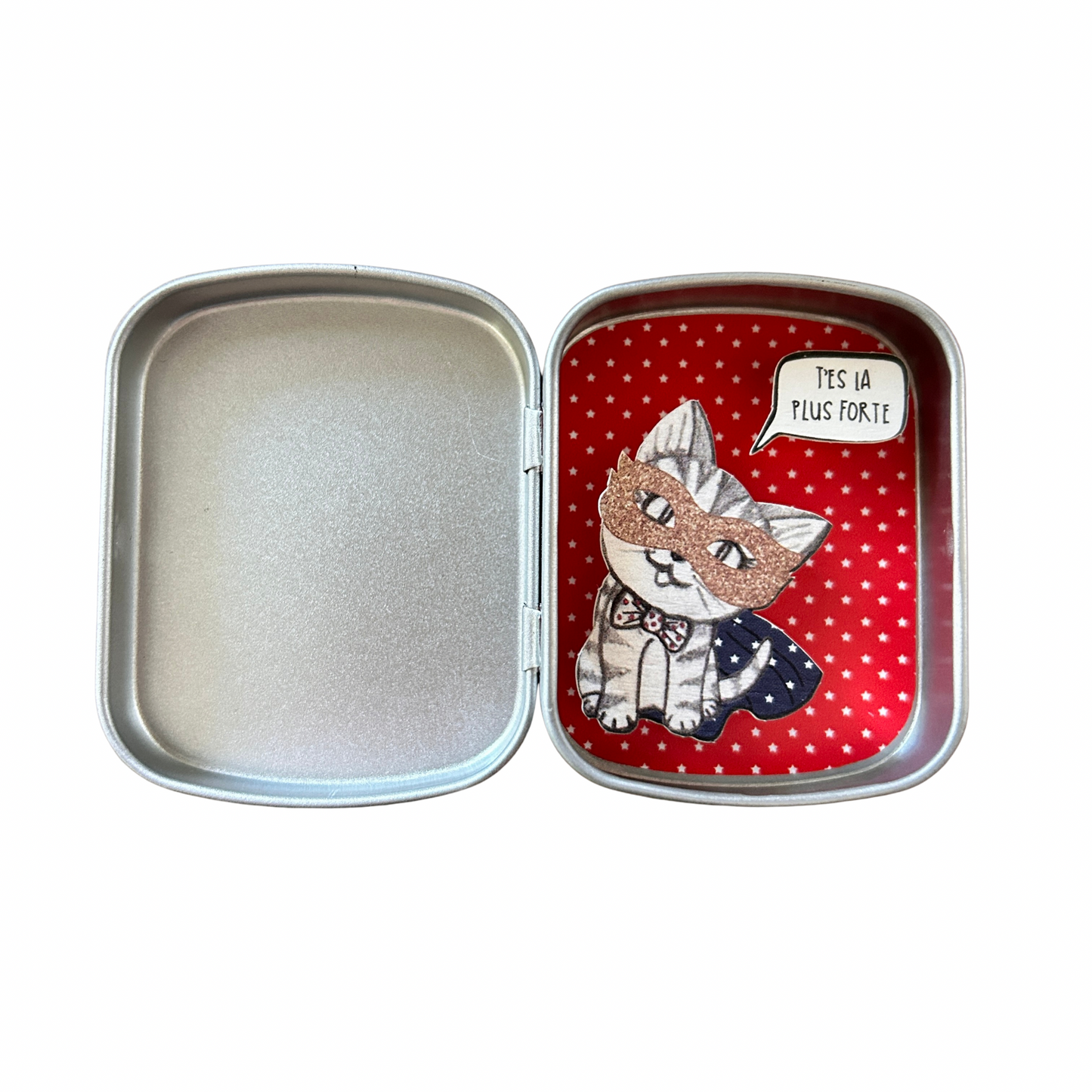 Boîte réconfort minute " t’es la plus forte " Papier clémentine