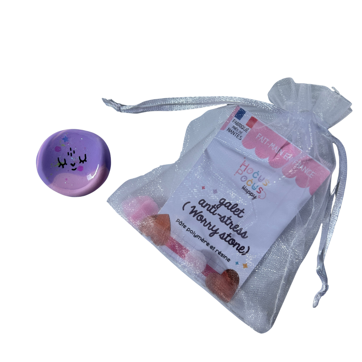 Worry Stone – Galet anti-stress artisanal Hocus Pocus