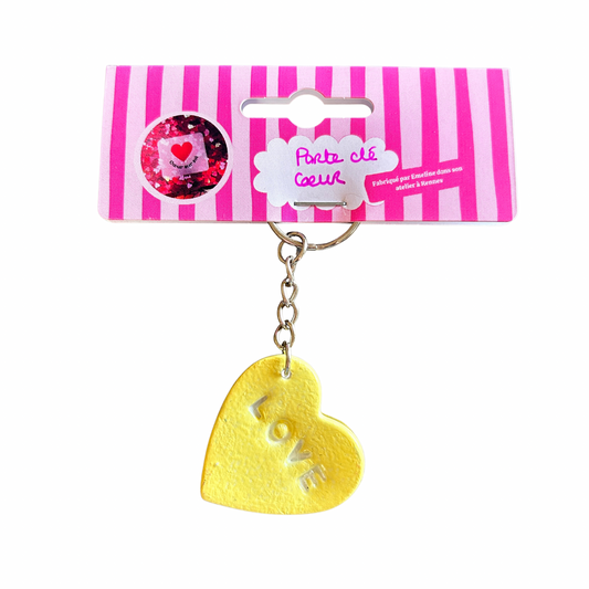 Porte-clés cœur Cœur sur toi