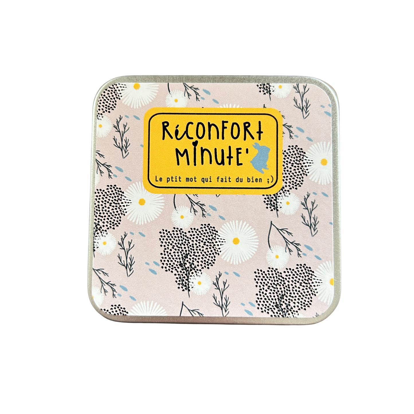 Boîte de réconfort minute " je t’aime " Papier clémentine