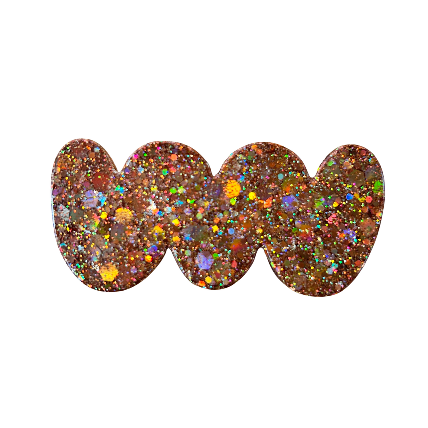 Barrette à cheveux scintillante Hocus Pocus