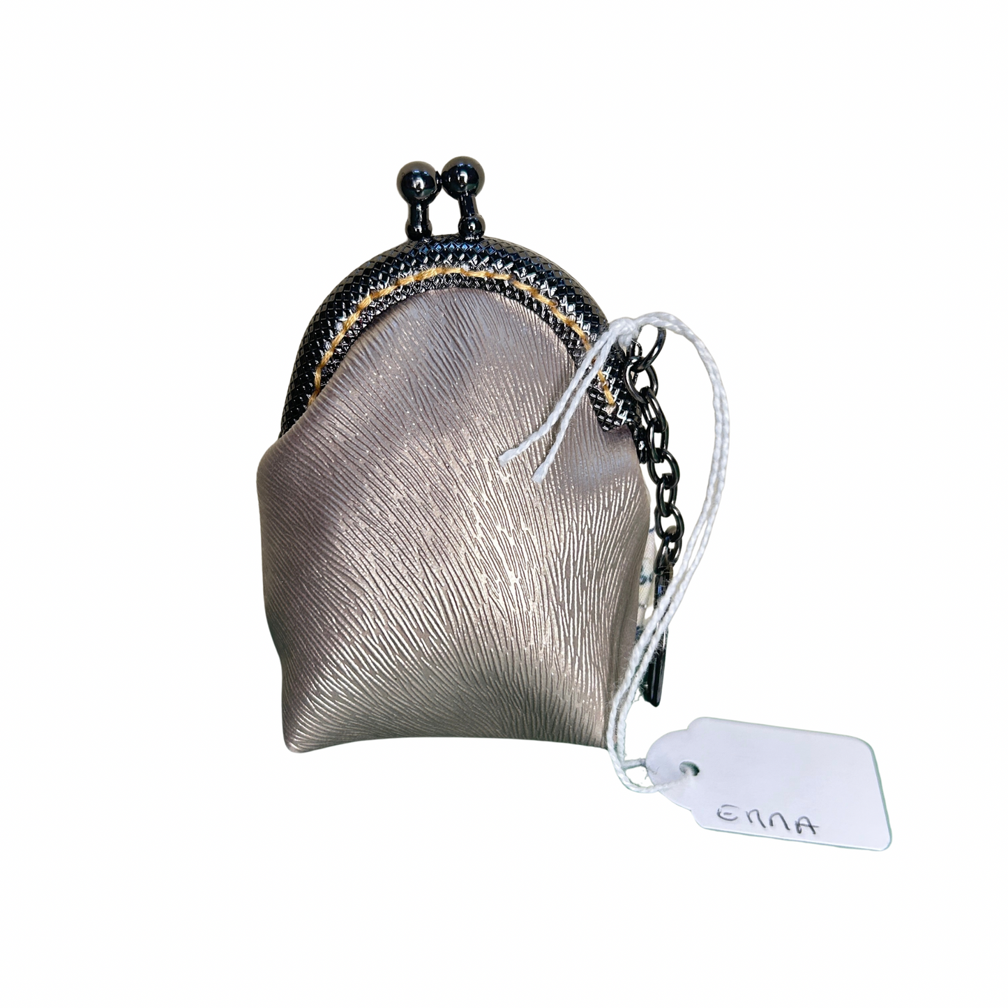 Porte-clefs bourse - Emma et le lapin blanc