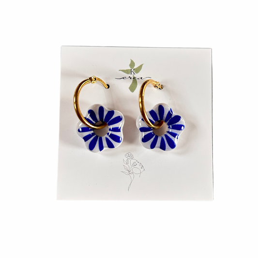 Boucles d’oreilles créoles Kcrea