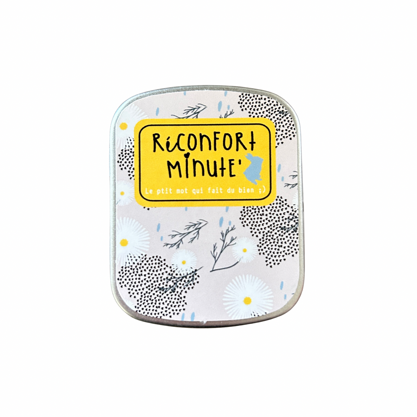 Boîte réconfort minute " je t’aime " Papier clémentine