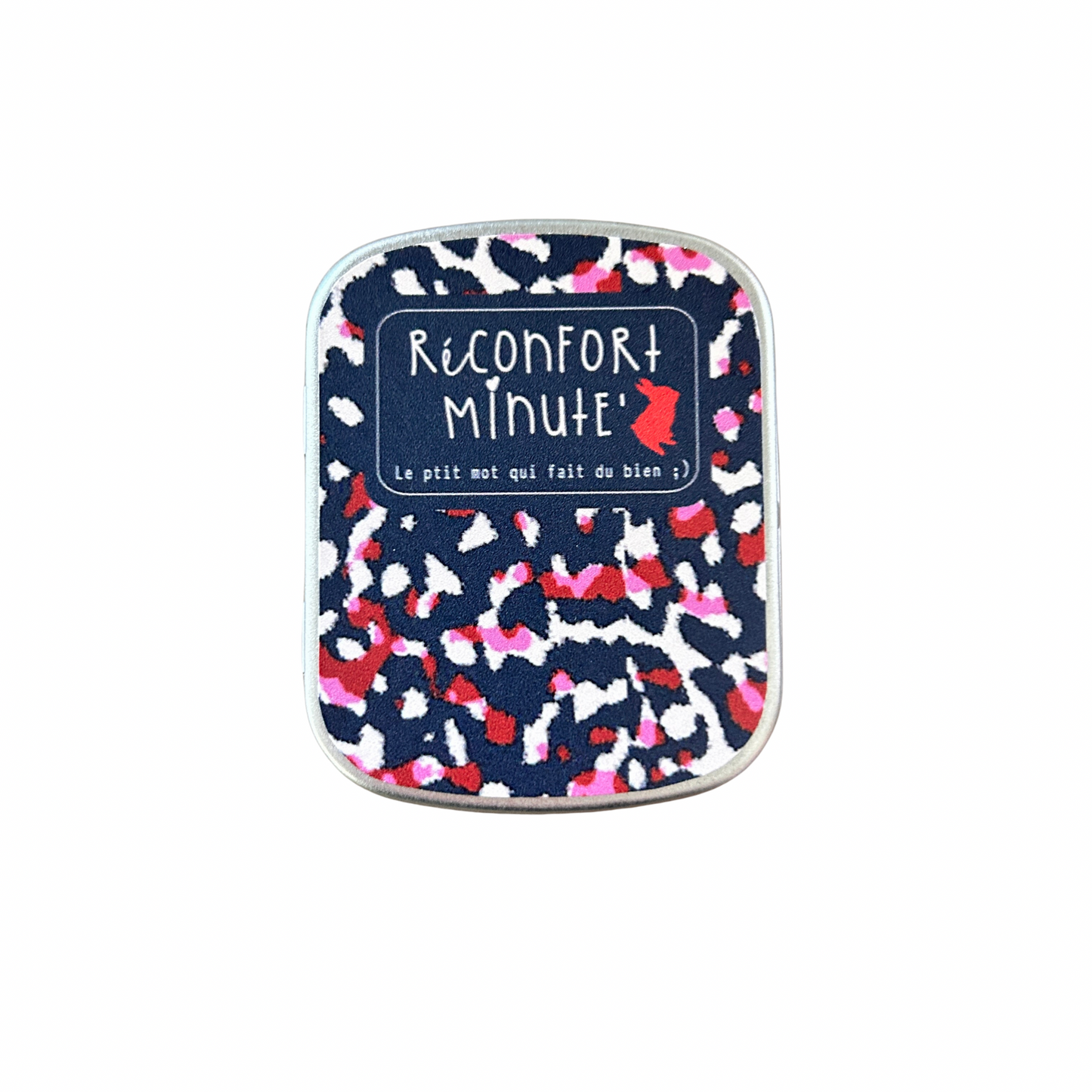 Boîte réconfort minute " je t’aime " Papier clémentine