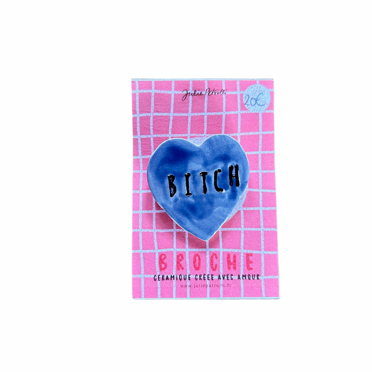 Broche Julie Petrolli