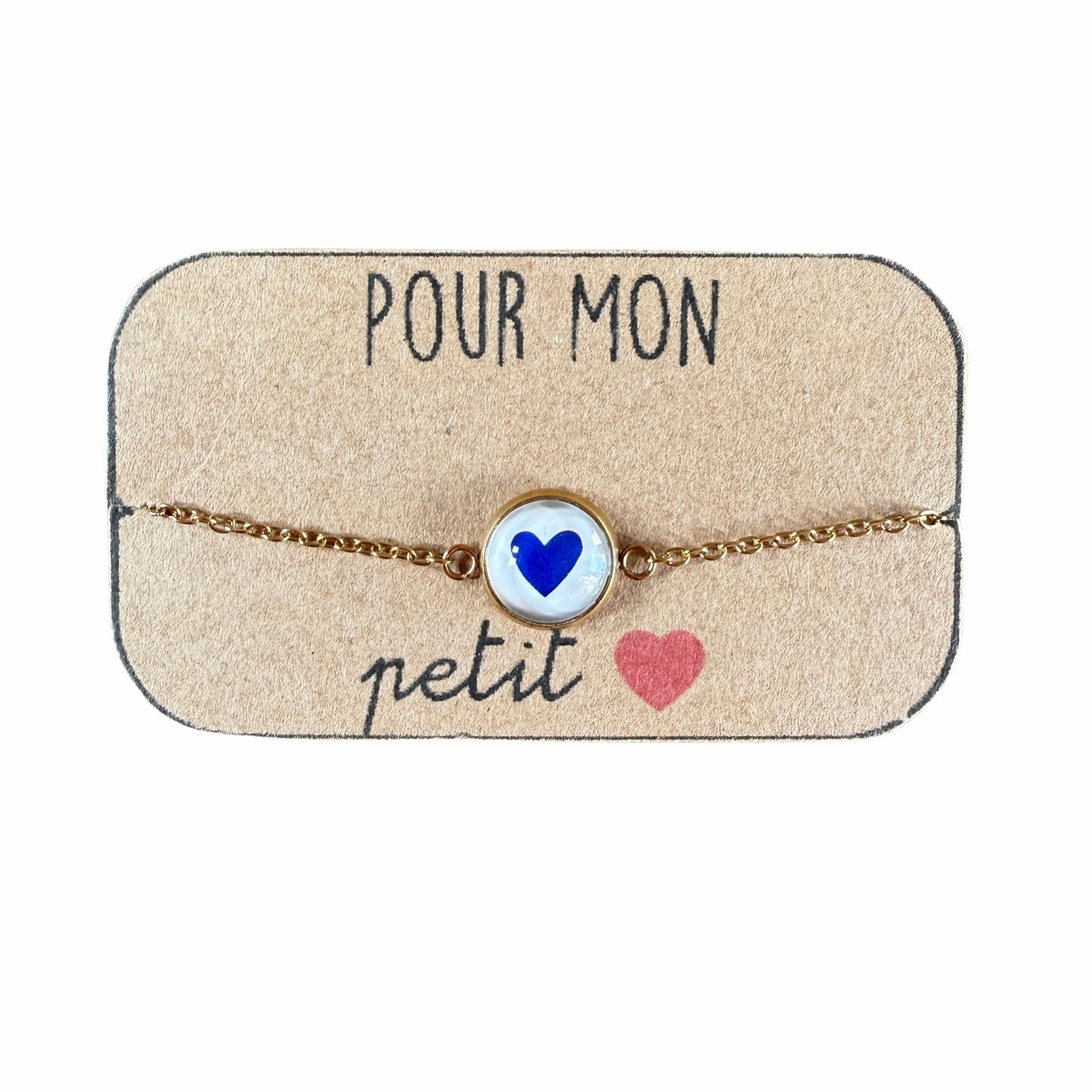 Bracelet cabochon Dans l’air du temps