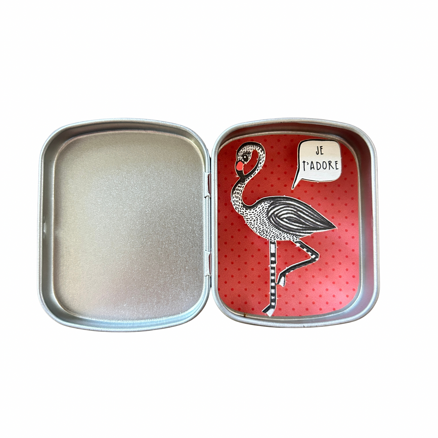 Boîte réconfort minute " je t’adore " Papier clémentine