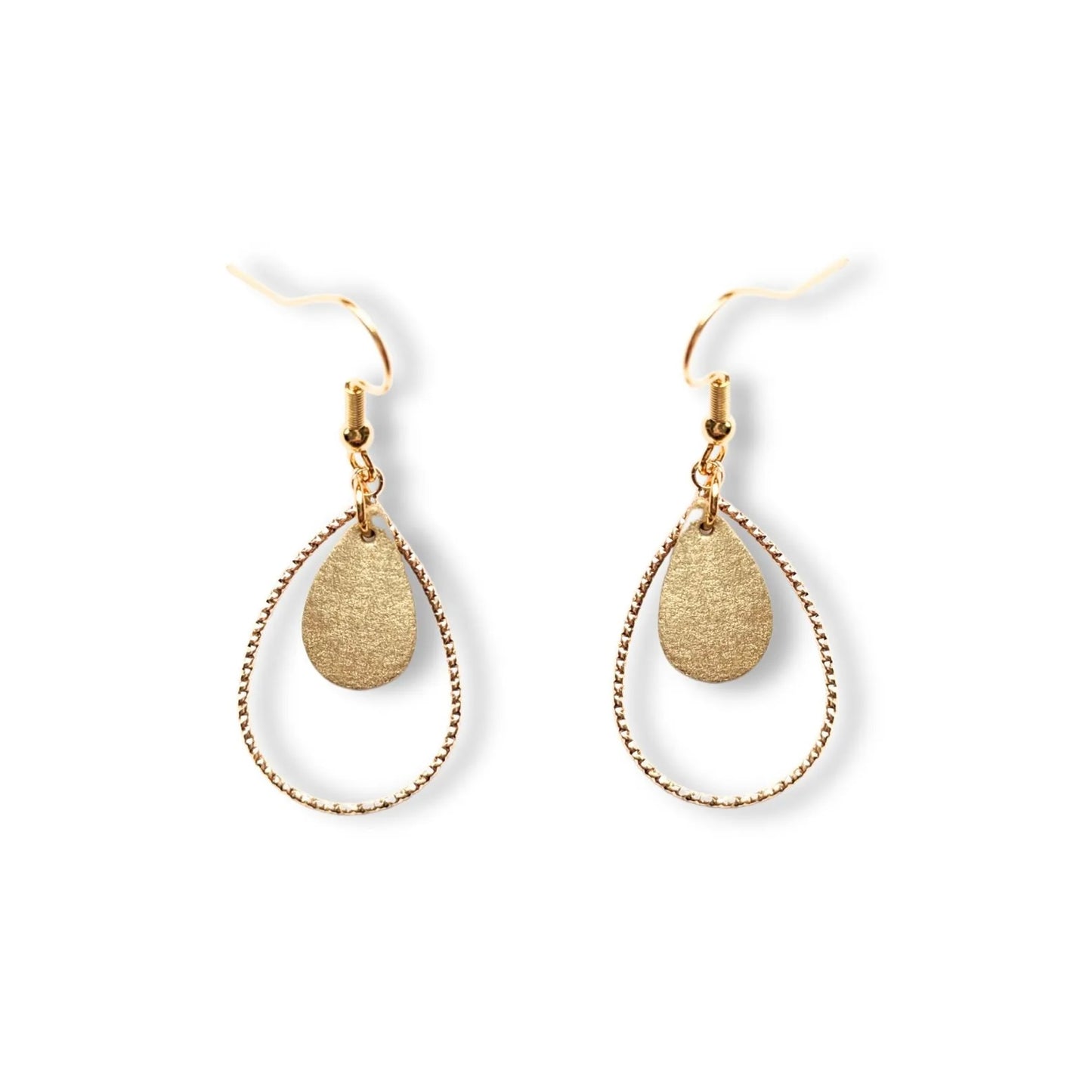 Boucles d’oreilles goutte Jeanne et Jo