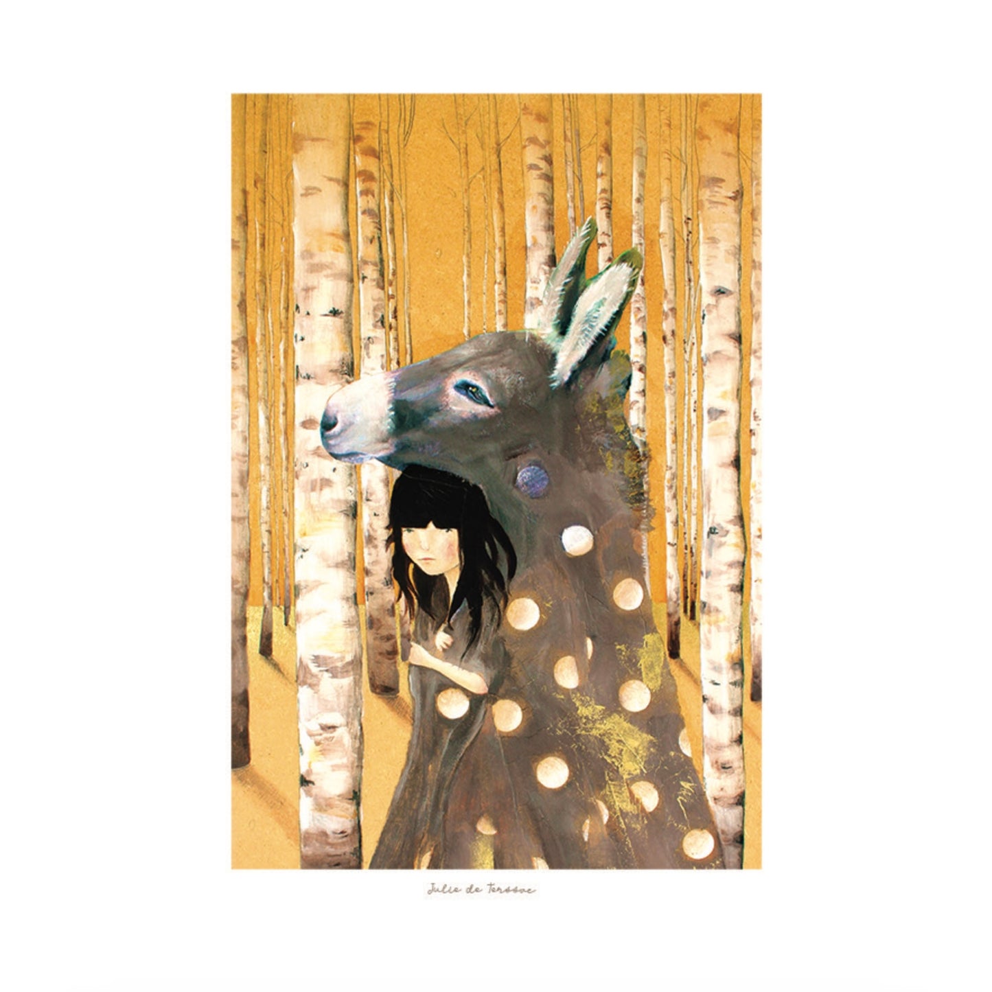 Affiche Peau d’âne Julie Deterssac