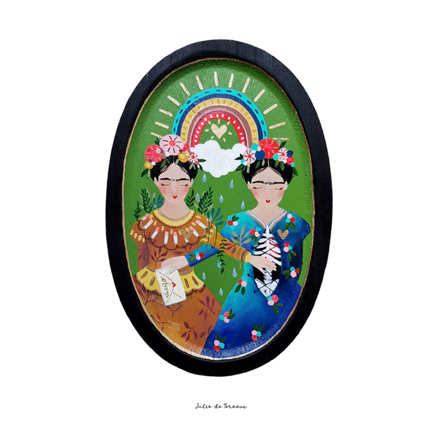 Affiche Duo de Frida Julie Deterssac