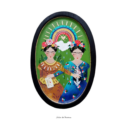 Affiche Duo de Frida Julie Deterssac