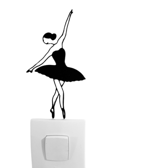 Décoration Ballerine Filomen 3D