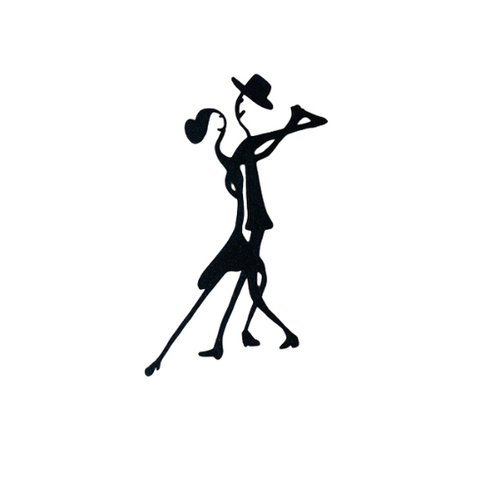 Décoration danseurs tango Filomen 3D