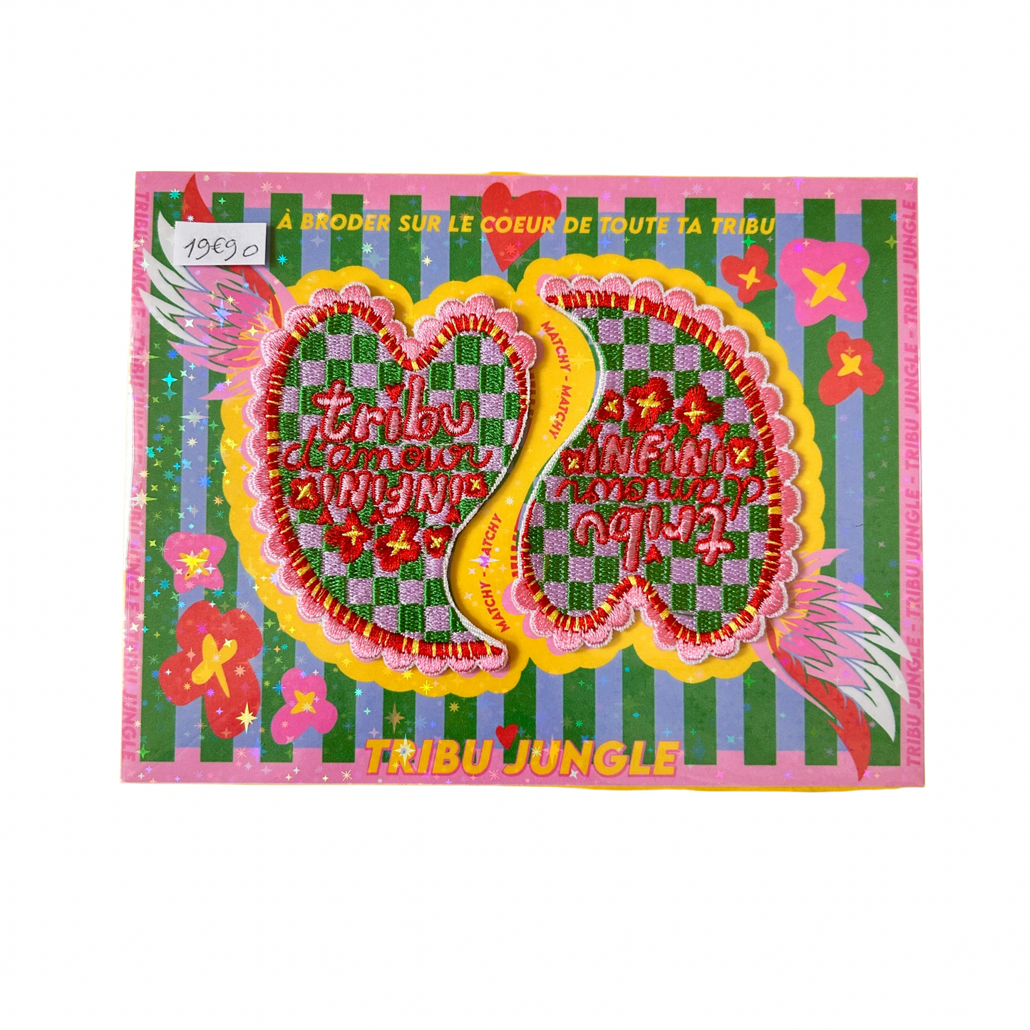 Patch brodé par 2 Tribu jungle