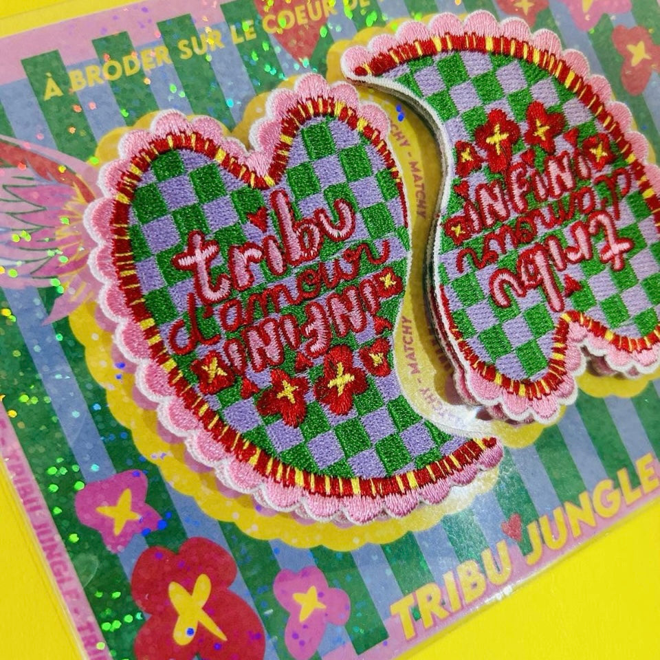 Patch brodé par 2 Tribu jungle
