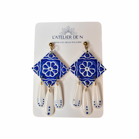 Boucles d’oreilles Athéna L’atelier de N