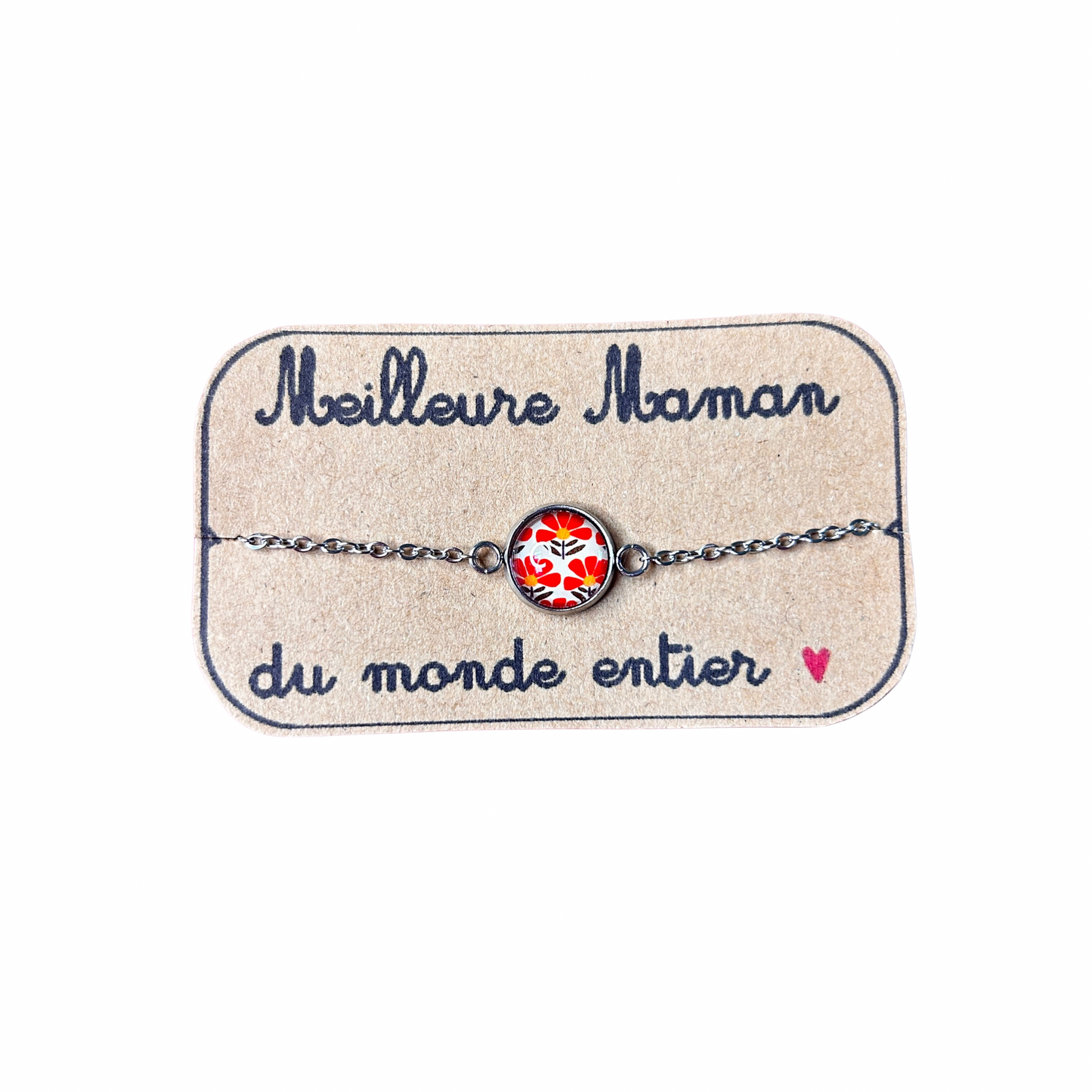 Bracelet cabochon doré Dans l’air du temps