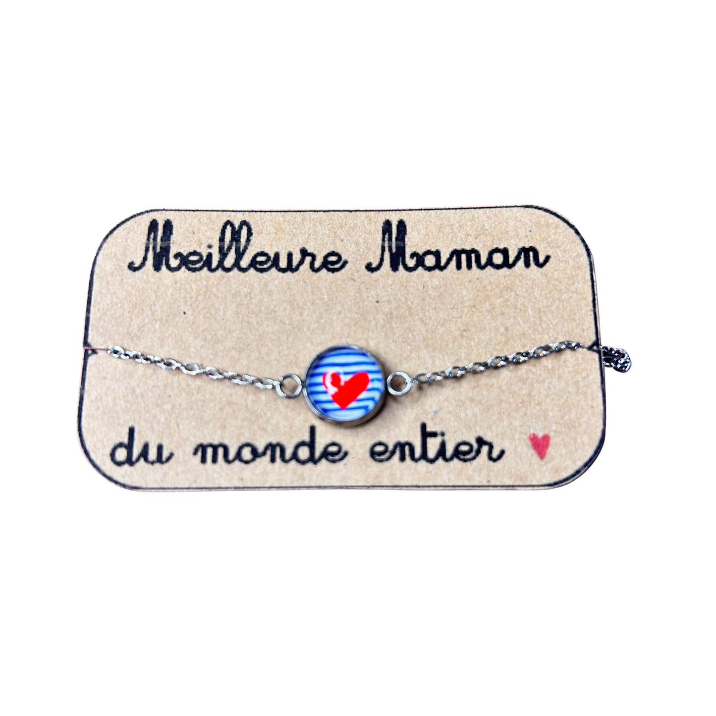 Bracelet cabochon doré Dans l’air du temps