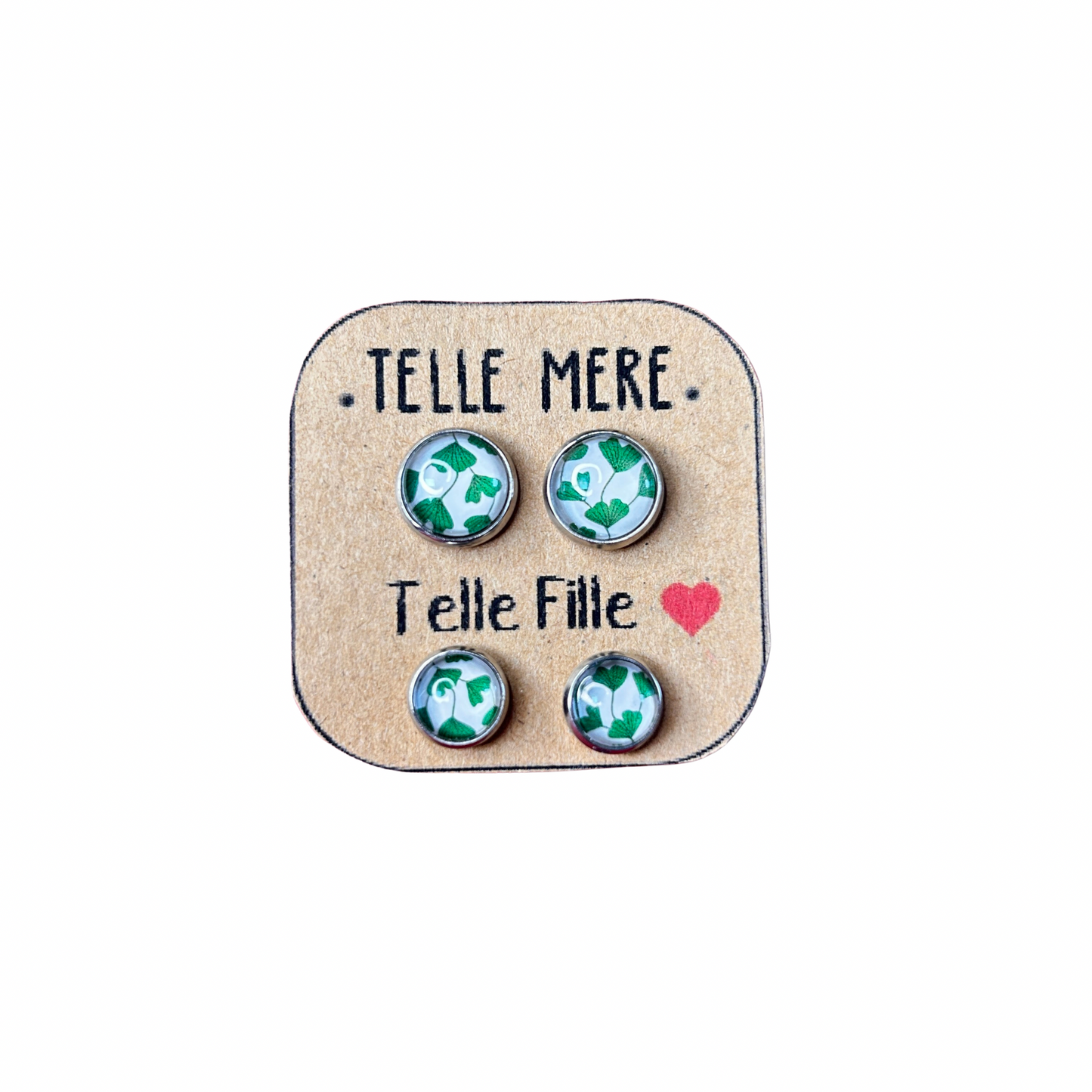 Puces d’oreilles Mère / fille Dans l’air du temps