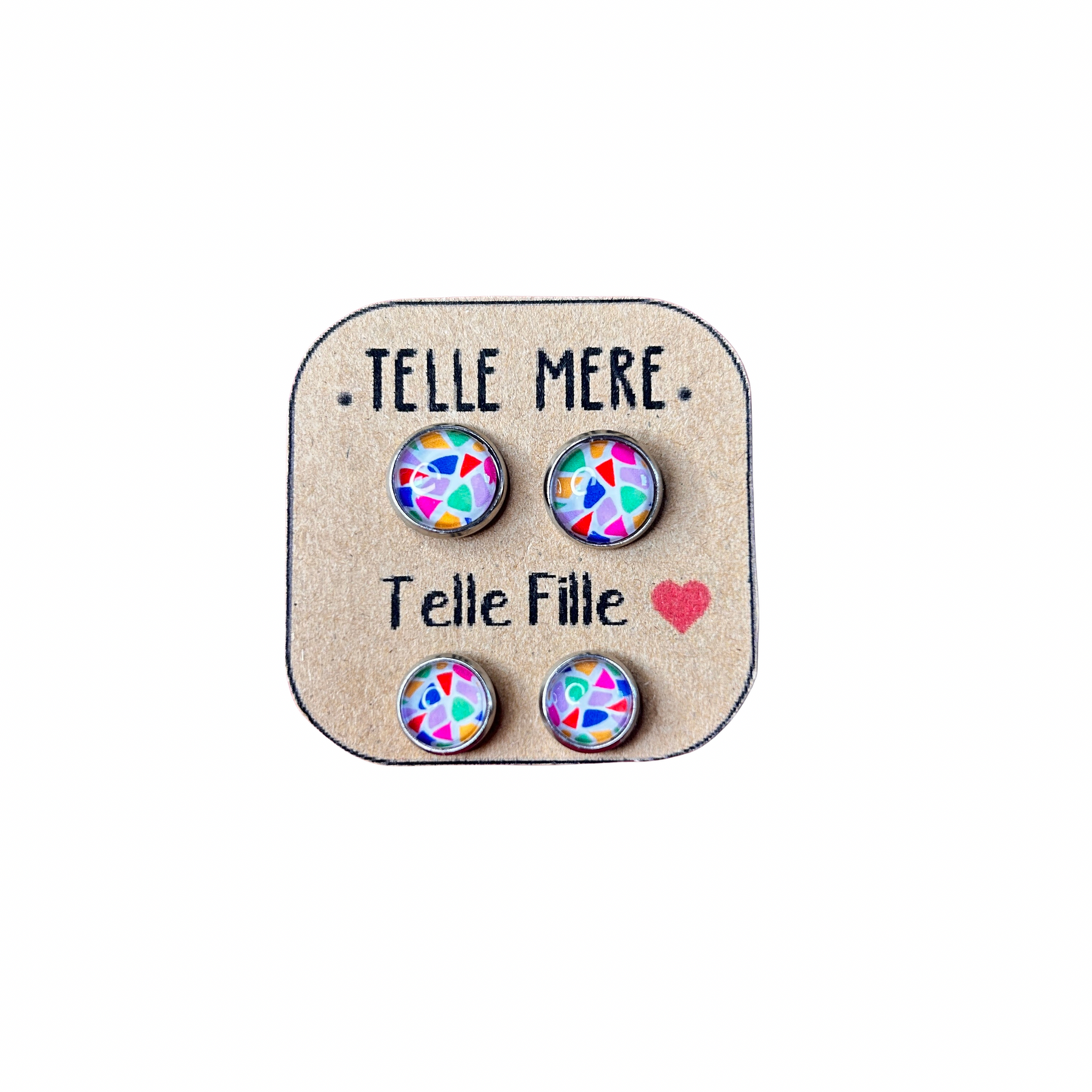 Puces d’oreilles Mère / fille Dans l’air du temps