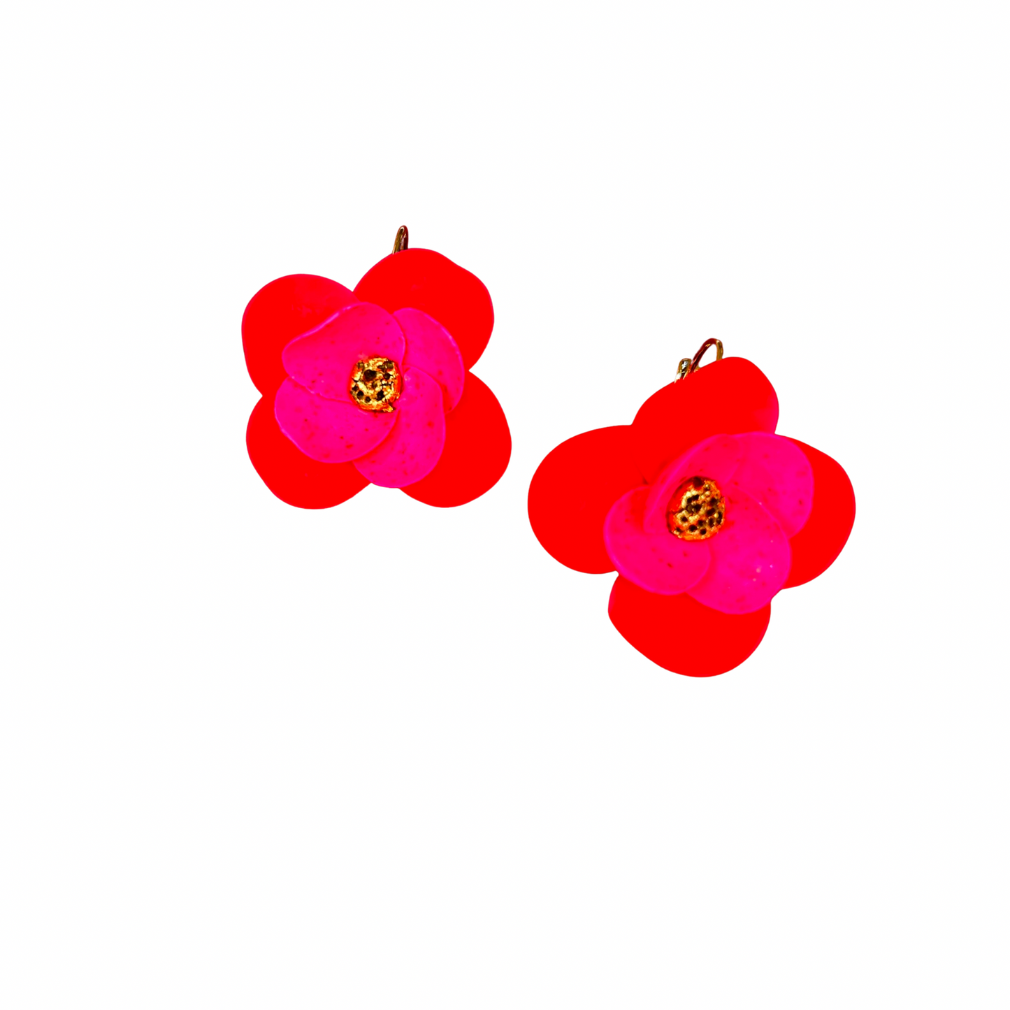 Boucles d’oreilles fleurs Pistil’art