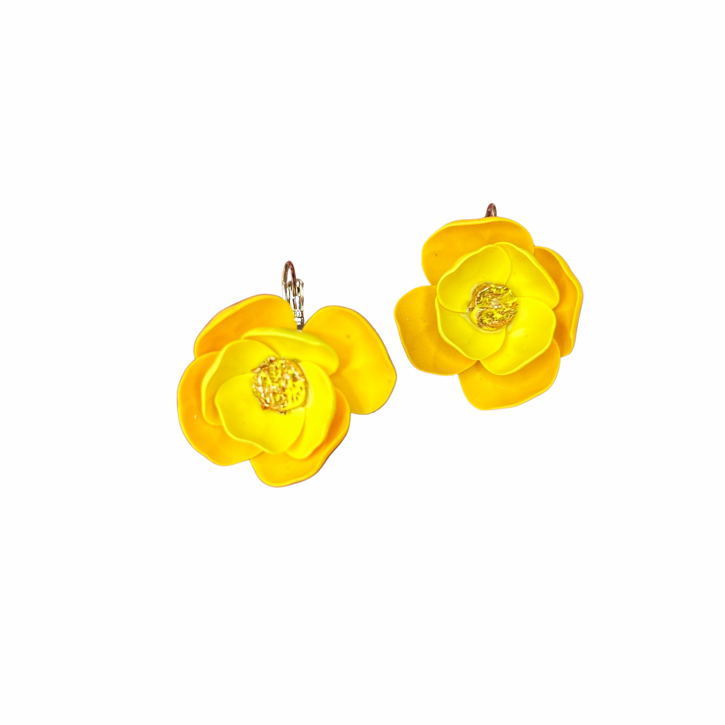 Boucles d’oreilles fleurs Pistil’art