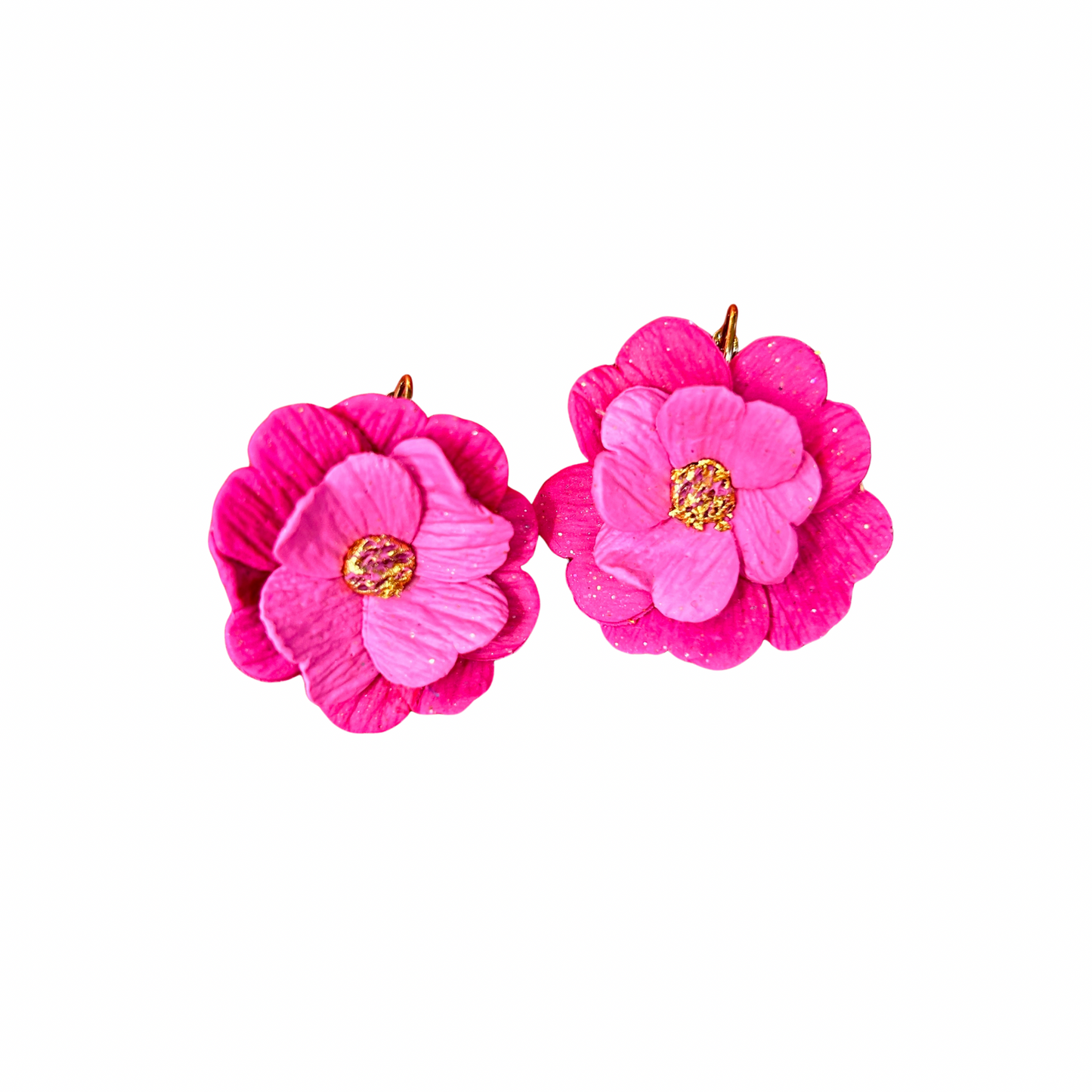 Boucles d’oreilles fleurs Pistil’art